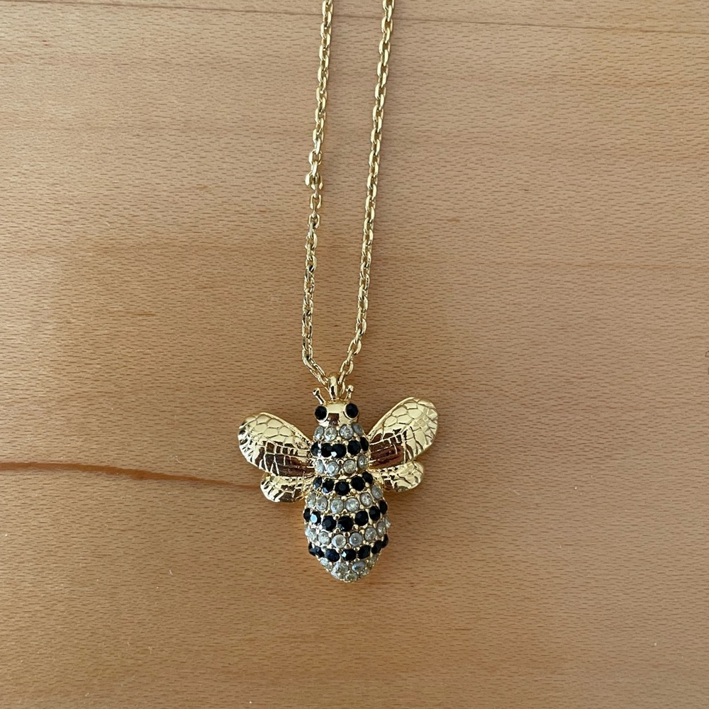 Kate Spade bumblebee necklace